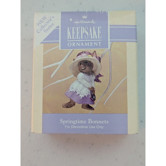 Hallmark Other - 1992 Keepsake Ornament Springtime Bonnets Vintage